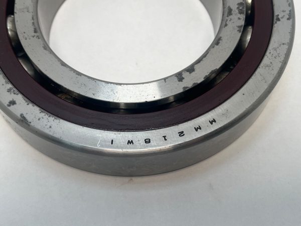 Angular Contact Ball Bearing – Straight Bore, 90 mm ID, 160 mm OD, 30 mm Width, Open, 15° Contact Angle, Light Preload.