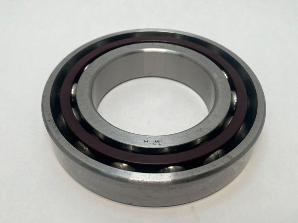 Angular Contact Ball Bearing – Straight Bore, 90 mm ID, 160 mm OD, 30 mm Width, Open, 15° Contact Angle, Light Preload.