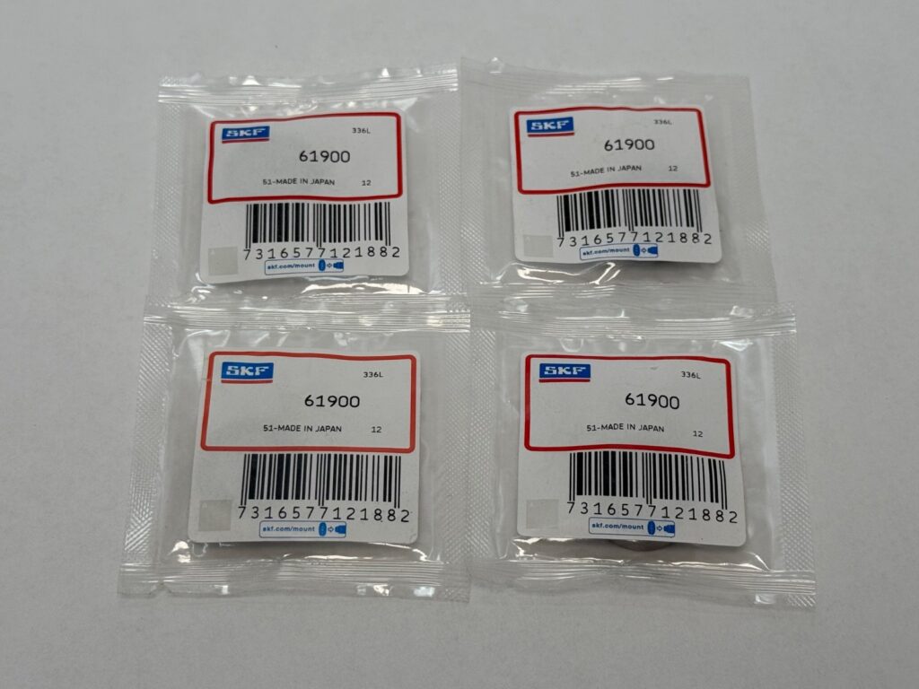 Deep Groove Ball Bearing – Straight Bore, 10 mm ID, 22 mm OD, 6 mm Width, Open 4 pcs