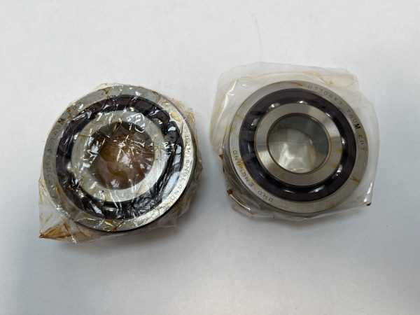 Angular Contact Ball Bearing – Straight Bore, 30 mm ID, 72 mm OD, 19 mm Width, Open, 25° Contact Angle, Medium Preload.