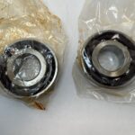 Angular Contact Ball Bearing – Straight Bore, 30 mm ID, 72 mm OD, 19 mm Width, Open, 25° Contact Angle, Medium Preload.
