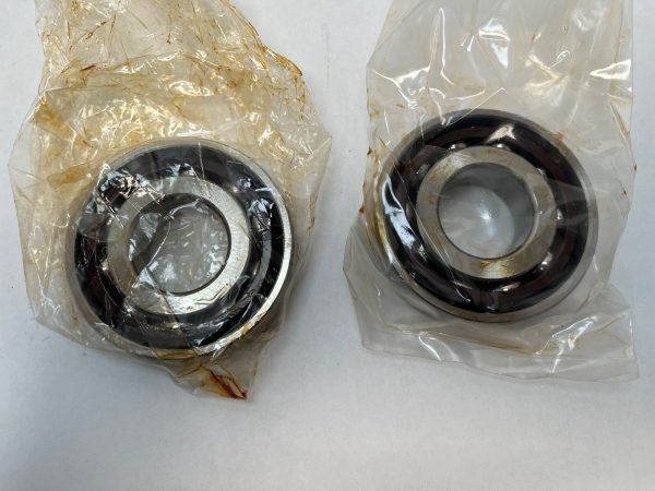 Angular Contact Ball Bearing – Straight Bore, 30 mm ID, 72 mm OD, 19 mm Width, Open, 25° Contact Angle, Medium Preload.