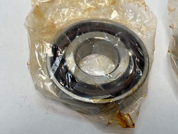 Angular Contact Ball Bearing – Straight Bore, 30 mm ID, 72 mm OD, 19 mm Width, Open, 25° Contact Angle, Medium Preload.
