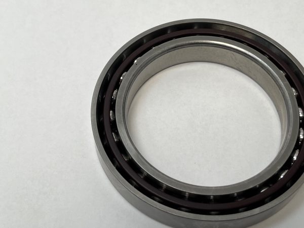 Angular Contact Ball Bearing – Straight Bore, 70 mm ID, 100 mm OD, 16 mm Width, Open, 25° Contact Angle, Light Preload.