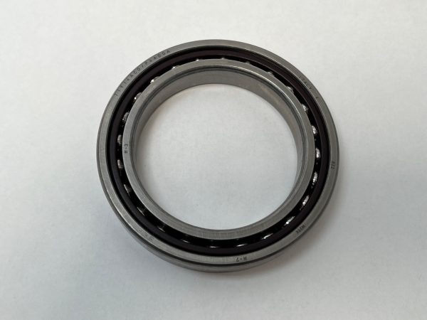 Angular Contact Ball Bearing – Straight Bore, 70 mm ID, 100 mm OD, 16 mm Width, Open, 25° Contact Angle, Light Preload.