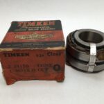 Tapered Roller Bearing – 1.5000 in Bore, 0.7500 in Cone Width, 3.1510 Cup Outer Diameter, class 2, Case-Hardened Steel.