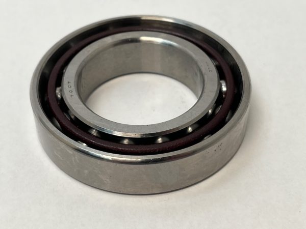 Angular contact bearings – 35 mm ID, 62 mm OD, 14 mm Width, Open, 15°, Light preload.