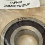 Fafnir 3MM307WI-DUH Super Precision Angular Contact Bearing Pair (35mm ID, 80mm OD). Heavy preload for rigid, high-accuracy US machine tool spindles.