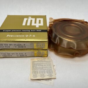 Angular Contact Ball Bearing - 40 mm ID, 80 mm OD, 18 mm Width, Open, 15°, Light Preload