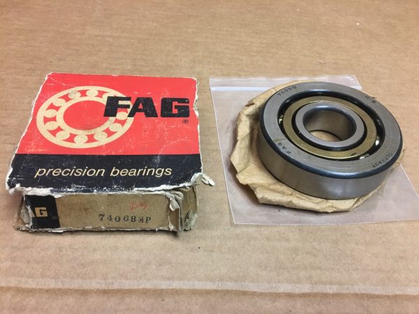 FAG 7406B.MP Angular Contact Bearing 30x90x23 mm 7406 BMP UO 7406B Germany
