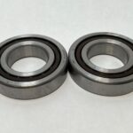 Angular Contact Ball Bearing – Straight Bore, 40 mm ID, 80 mm OD, 18 mm Width, Open, 25° Contact Angle, Light Preload.