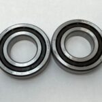 Angular Contact Ball Bearing – Straight Bore, 40 mm ID, 80 mm OD, 18 mm Width, Open, 25° Contact Angle, Light Preload.