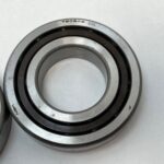 Angular Contact Ball Bearing – Straight Bore, 40 mm ID, 80 mm OD, 18 mm Width, Open, 25° Contact Angle, Light Preload.