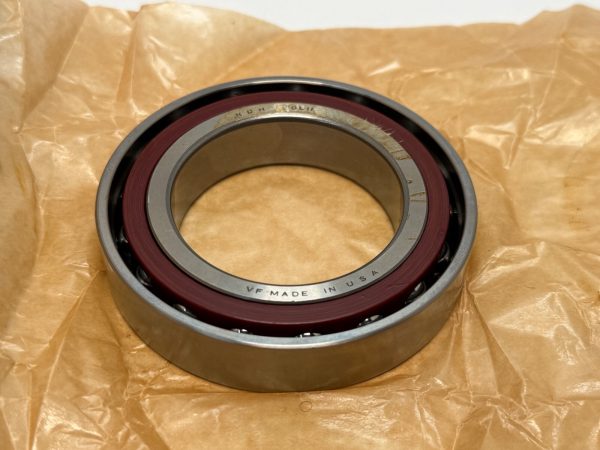 Angular Contact Ball Bearing – Straight Bore, 55 mm ID, 90 mm OD, 18 mm Width, Open.