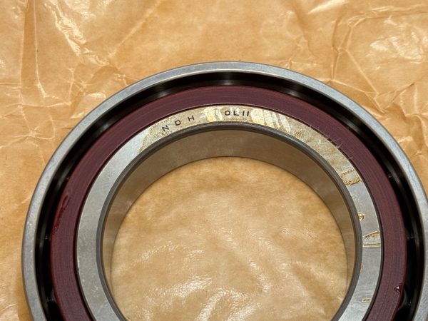Angular Contact Ball Bearing – Straight Bore, 55 mm ID, 90 mm OD, 18 mm Width, Open.