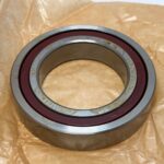 Angular Contact Ball Bearing – Straight Bore, 55 mm ID, 90 mm OD, 18 mm Width, Open.