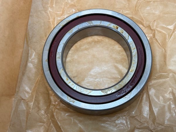 Angular Contact Ball Bearing – Straight Bore, 55 mm ID, 90 mm OD, 18 mm Width, Open.