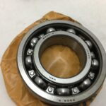 Ball bearing – Straight Bore, 40 mm ID, 80 mm OD, 18 mm Width, Open, With Snap Ring.