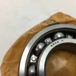 Ball bearing – Straight Bore, 40 mm ID, 80 mm OD, 18 mm Width, Open, With Snap Ring.
