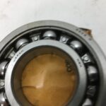 Ball bearing – Straight Bore, 40 mm ID, 80 mm OD, 18 mm Width, Open, With Snap Ring.