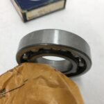 Ball bearing – Straight Bore, 40 mm ID, 80 mm OD, 18 mm Width, Open, With Snap Ring.