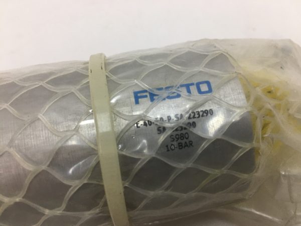 FESTO E-40-50-P-SA-223290 Cylinder 10-Bar SA223290 S980 E4050PSA223290 Round