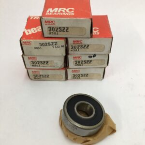 Deep Groove Ball Bearing - Straight Bore, 15mm ID, 42mm OD, 13mm Width, Double Shield, Without Snap Ring.