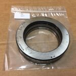 Thrust Ball Bearing – Straight Bore, 70 mm ID, 125 mm OD, 55 mm Width, Open, Without Snap Ring.
