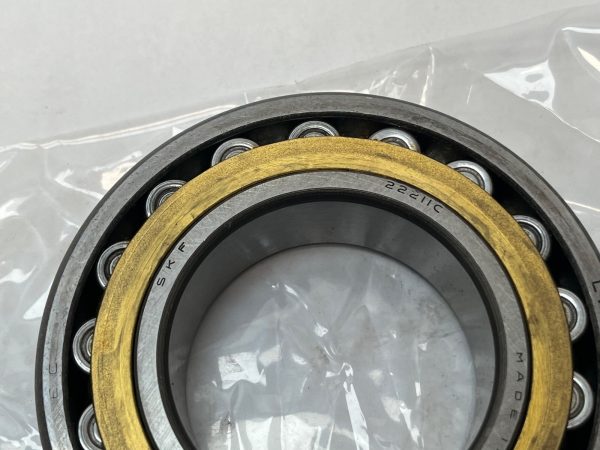 Spherical Roller Bearing – Straight Bore, 55 mm ID, 100 mm OD, 25 mm Width, Open, CN Internal clearance