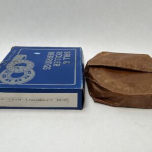 Angular Contact Ball Bearing - 75 mm ID, 130 mm OD, 25 mm Width, Open, 15° Contact Angle, Light Preload.