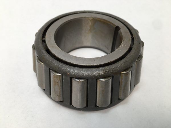 Timken 3577X Tapered Roller Bearing Cone. Heavy-duty component with 1.625″ ID and 22.225mm Width. Part of a set used for high-stress applications requiring precise alignment.