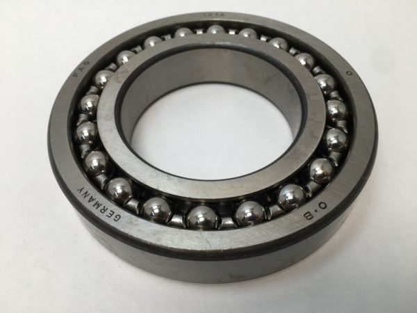 Self Aligning Ball Bearing – Straight Bore, 70 mm ID, 125 mm OD, 24 mm Width, Open, CN Internal clearance