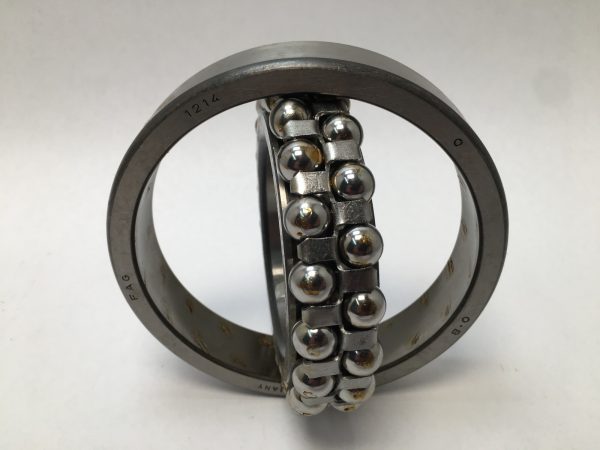 Self Aligning Ball Bearing – Straight Bore, 70 mm ID, 125 mm OD, 24 mm Width, Open, CN Internal clearance
