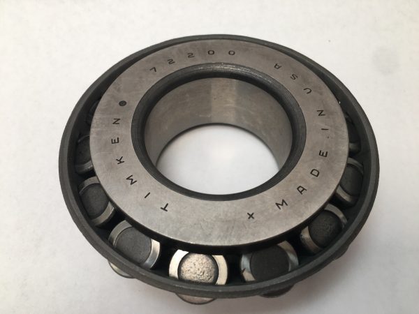 Timken 72200 Tapered Roller Bearing Cone. Heavy-duty component for high radial and thrust loads. Features 2″ ID, commonly used in mining and heavy industrial equipment.