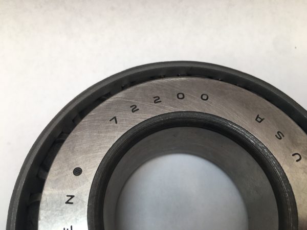Timken 72200 Tapered Roller Bearing Cone. Heavy-duty component for high radial and thrust loads. Features 2″ ID, commonly used in mining and heavy industrial equipment.