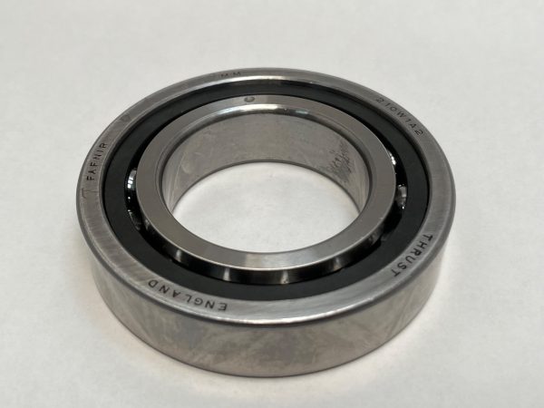 Angular Contact Ball Bearing – 50 mm ID, 90 mm OD, 20 mm Width, Open, 15° Contact Angle, Light Preload.