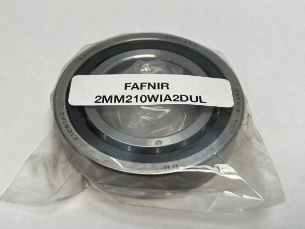 Angular Contact Ball Bearing – 50 mm ID, 90 mm OD, 20 mm Width, Open, 15° Contact Angle, Light Preload.