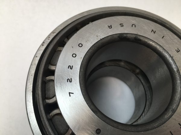 Tapered Roller Bearing Set – Straight Bore, 2.0000 in ID, 4.8750 in OD, 2.1880 in Width, Double Cup.