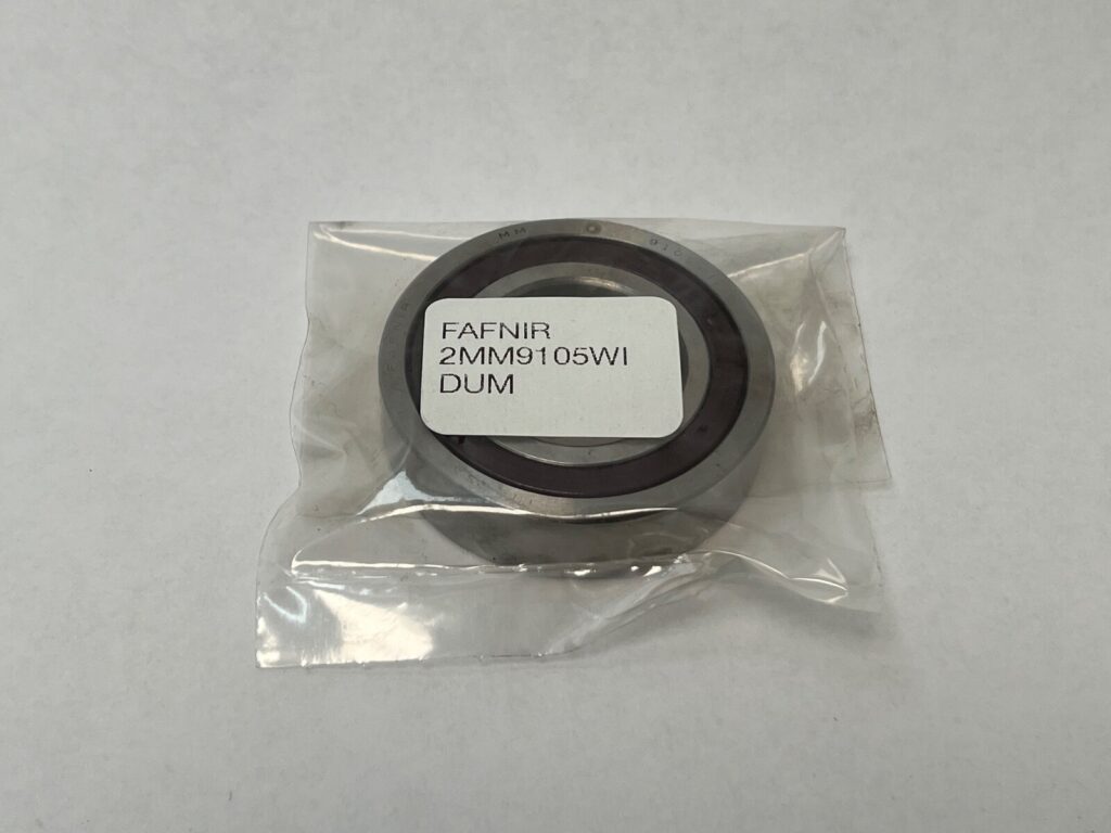Angular Contact Bearing – 25 mm ID, 47 mm OD, 12 mm Width, Open, 15°, Medium preload.