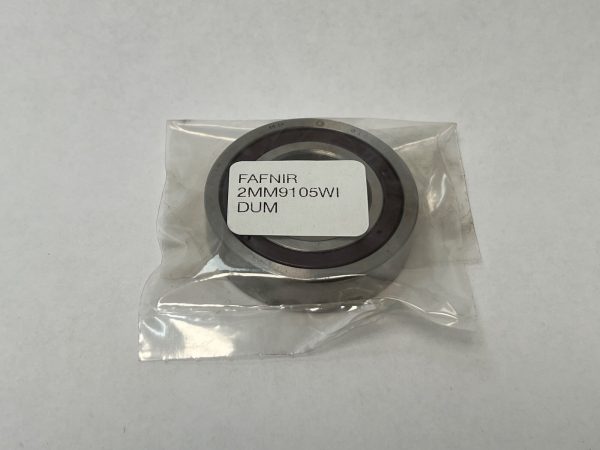 Angular Contact Bearing – 25 mm ID, 47 mm OD, 12 mm Width, Open, 15°, Medium preload.