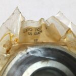 Angular Contact Ball Bearing – 30 mm ID, 72 mm OD, 19 mm Width, Open, 15° Contact Angle, Light Preload.