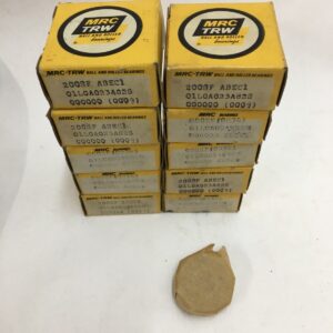 Deep Groove Ball Bearing - Straight Bore, 10mm ID, 30mm OD, 9mm Width, Single Shield with Felt Seal, Normal Internal Clearance.