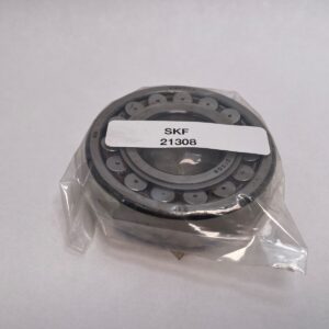 Spherical Roller Bearing - Straight Bore, 40mm ID, 90mm OD, 23mm Width, Open, Steel Cage, Normal Clearance.