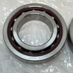 Angular Contact Ball Bearing – Straight Bore, 60 mm ID, 110 mm OD, 22 mm Width, Open, 25° Contact Angle, Medium Preload.