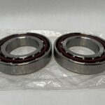 Angular Contact Ball Bearing – Straight Bore, 60 mm ID, 110 mm OD, 22 mm Width, Open, 25° Contact Angle, Medium Preload.