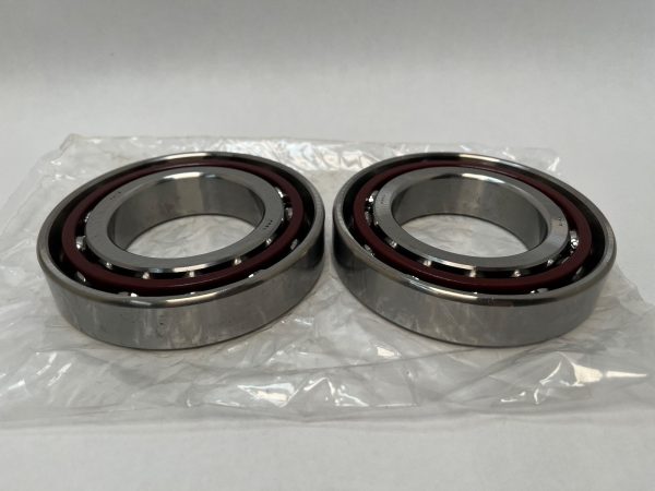 Angular Contact Ball Bearing – Straight Bore, 60 mm ID, 110 mm OD, 22 mm Width, Open, 25° Contact Angle, Medium Preload.