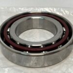 Angular Contact Ball Bearing – Straight Bore, 60 mm ID, 110 mm OD, 22 mm Width, Open, 25° Contact Angle, Medium Preload.