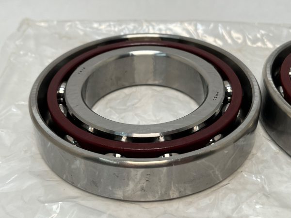 Angular Contact Ball Bearing – Straight Bore, 60 mm ID, 110 mm OD, 22 mm Width, Open, 25° Contact Angle, Medium Preload.