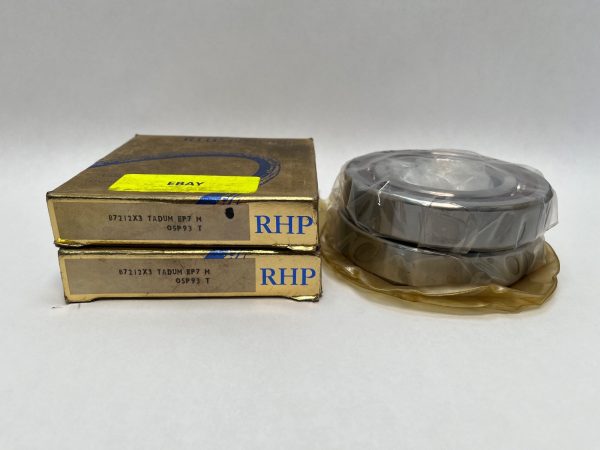 Angular Contact Ball Bearing – Straight Bore, 60 mm ID, 110 mm OD, 22 mm Width, Open, 25° Contact Angle, Medium Preload.