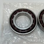 Angular Contact Ball Bearing – Straight Bore, 60 mm ID, 110 mm OD, 22 mm Width, Open, 25° Contact Angle, Medium Preload.